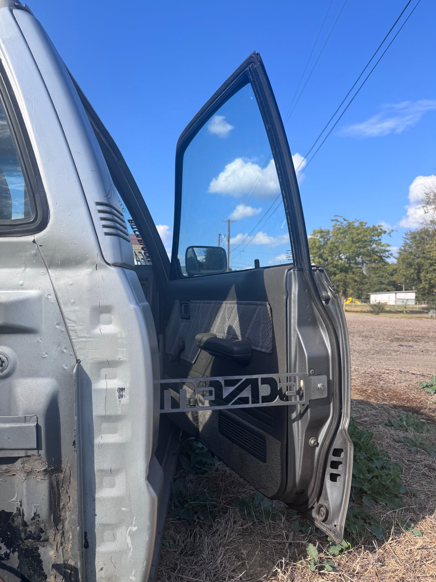 Large mazda door prop